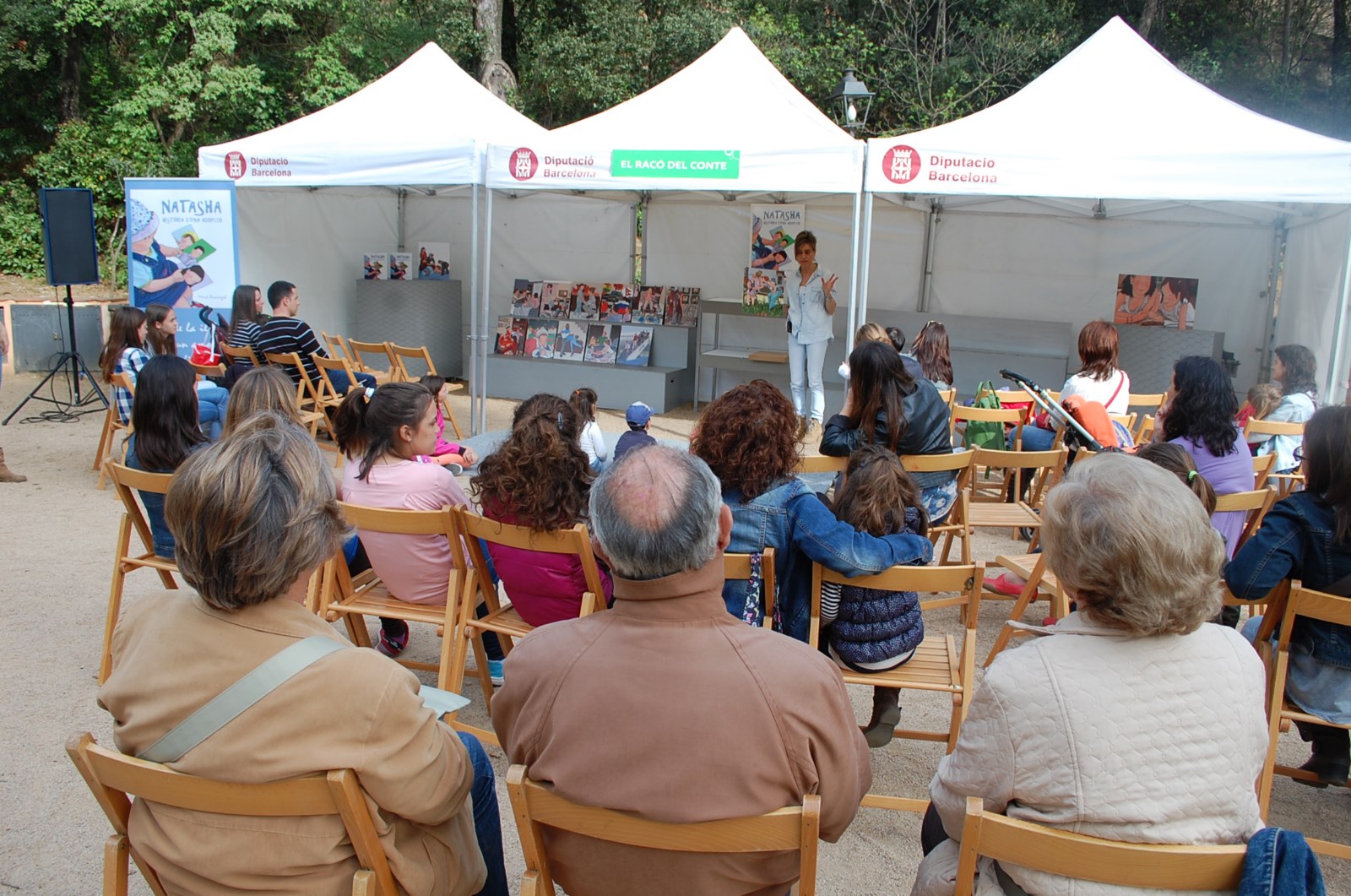 Presentaci del llibre: "Natasha, histria d'una adopci", dissabte 18 d'abril, a la tarda, al parc de Ca l'Alfaro