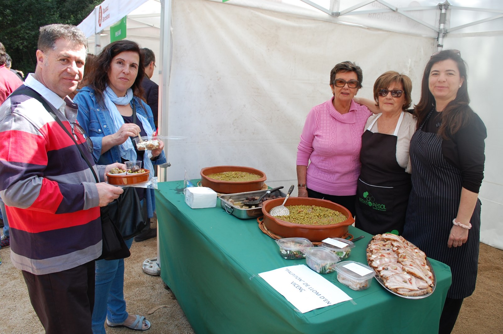 Degustaci popular de psol ofegat de Llavaneres, diumenge 19 d'abril