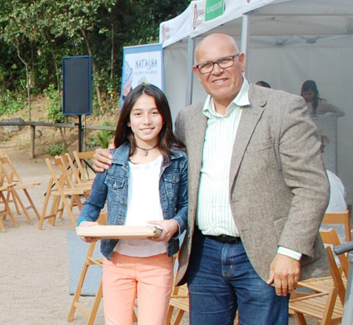 Lliurament dels premis de la Mostra Liter�ria 2015, al parc de Ca l'Alfaro, dissabte 18 d'abril