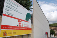 Façana escola Sant Andreu rehabilitada