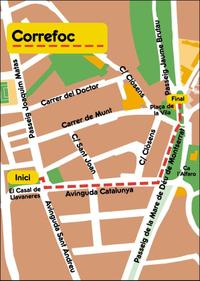 Mapa correfoc 2012
