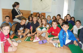 Visita dels alumnes de 3r de l'Escola Serena Vall