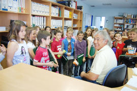 Visita dels alumnes de 3r de l'Escola Serena Vall