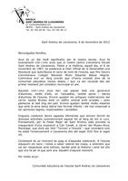 Commemoraci&oacute; 25 anys del nom d'escola Sant Andreu de Llavaneres