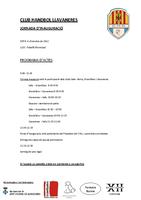 Programa jornada inaugural