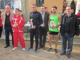 Guanyadors, categoria general, mascul&iacute;, de la 27a Marxa Popular de Sant Andreu