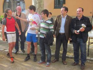 Guanyadors, categoria local, mascul&iacute;, de la 27a Marxa Popular de Sant Andreu