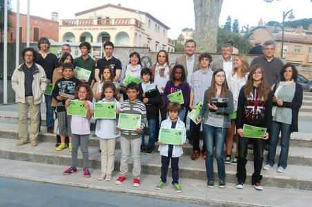 Lliurament de premis de la Mostra Liter&agrave;ria: els guardonats/des