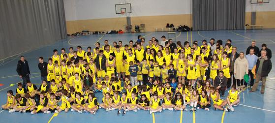 Presentaci&oacute; dels equips de b&agrave;squet del CB 3 Viles