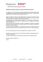 Comunicat del CECAT