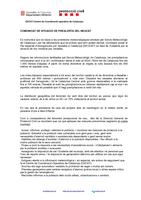 Comunicat del CECAT