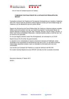 Comunicat del CECAT