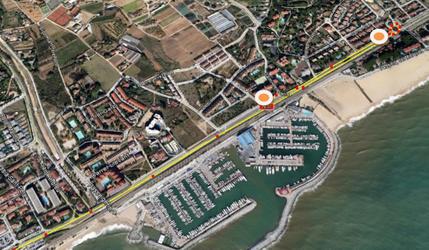 Linia C-22, nou recorregut
