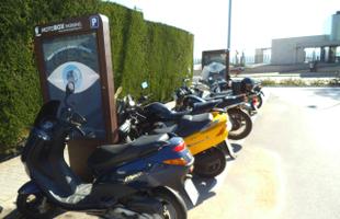Aparcament de motos