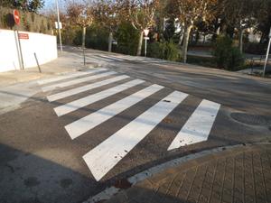 Nou pas de vianants al passeig de la Mare de D&eacute;u de Montserrat