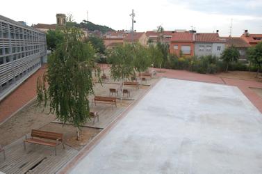 Nova pista esportiva al parc de Can Matas