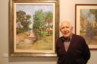 Josep M. Graupera, al Museu de Llavaneres, l'any 2010 Josep M. Graupera, al Museu de Llavaneres, l'any 2010