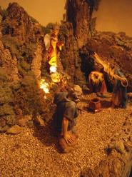Pessebre de Nadal de l'esgl&eacute;sia parroquial