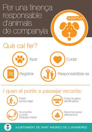 El cartell: "Estima'l"