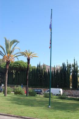 L'estelada, cremada