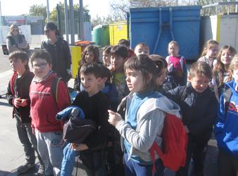 Visita a la deixalleria de les 3 Viles