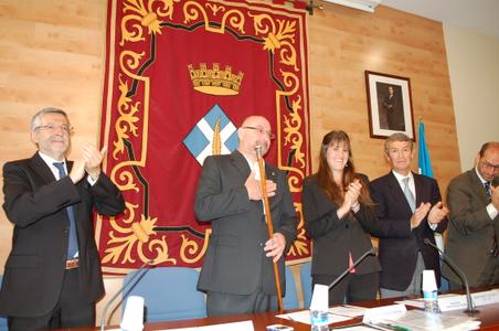 Joan Mora, acabat de ser investit alcalde de Llavaneres