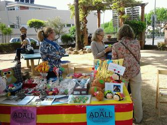 Exposici&oacute; canina de bellesa. Paradeta de l'ADALL