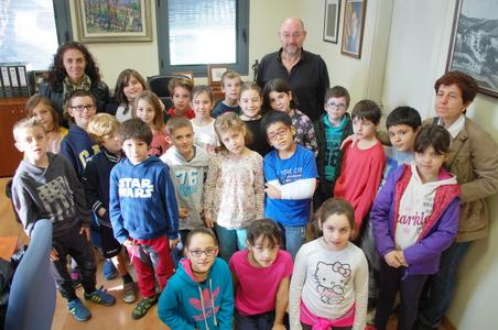 Visita dels alumnes de 3r de l'Escola Jaume Llull Visita dels alumnes de 3r de l'Escola Jaume Llull