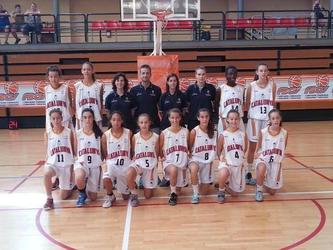 Foto de la seleccio catalana infantil, amb jugadores de Llavaneres.