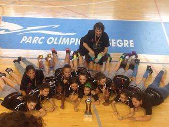 El Mini Negre del Femen&iacute; Maresme B&agrave;squet, campi&oacute; de Catalunya