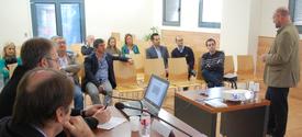 Presentaci&oacute; de les mesures d'efici&egrave;ncia energ&egrave;tica. Intervenci&oacute; de l'alcalde