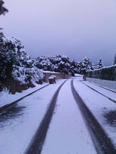 Nevada a Llavaneres