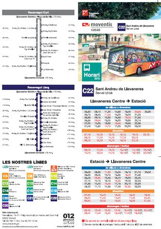 Horaris del bus C-22