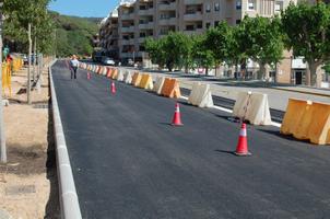 Nou vial d'aparcament