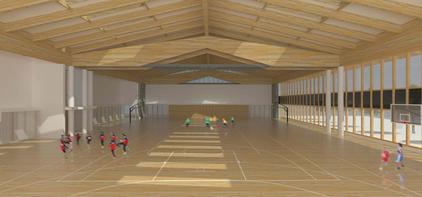 Projecte del nou pavell&oacute; municipal