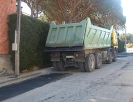 Campanya d'asfaltat de carrers