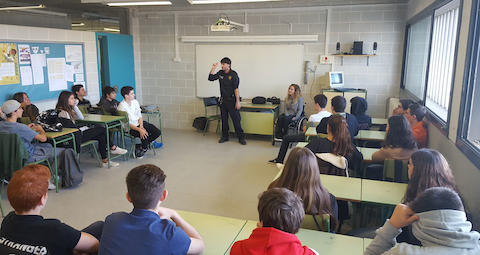 Sessions d'Educaci&oacute; Vi&agrave;ria a l'INS Llavaneres