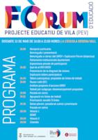 Programa 1r F&ograve;rum d'Educaci&oacute;