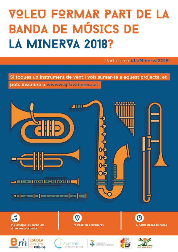 Cartell La Minerva 2018 bo