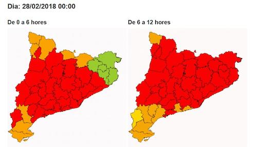 mapa nevades
