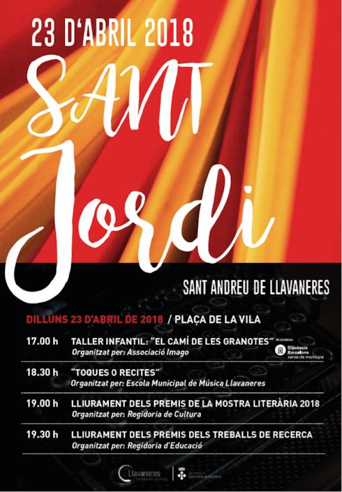 sant jordi 2018