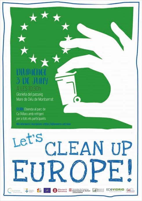 Cartell de Let's Clean Europe