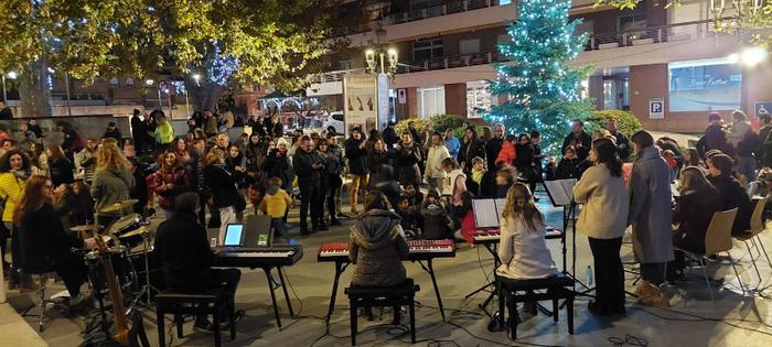 Acte d'encesa de l'arbre de Nadal