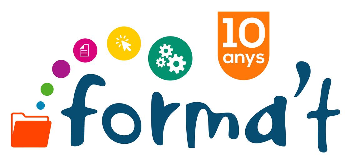 Logo FORMA'T 10 anys