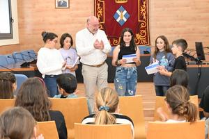 Alumnes de 5&egrave; de l'Escola Jaume Llull