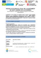 Anunci ampliaci&oacute; termini