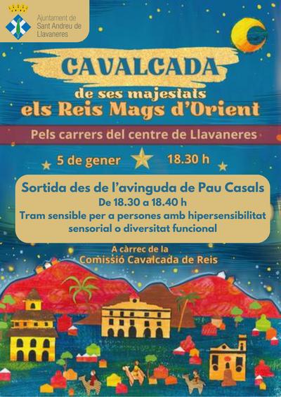 Cartell cavalcada reis