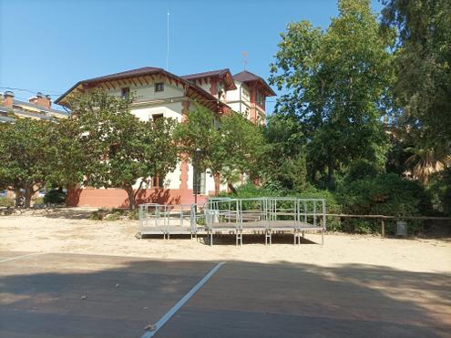 Plataforma al parc de Ca l'Alfaro