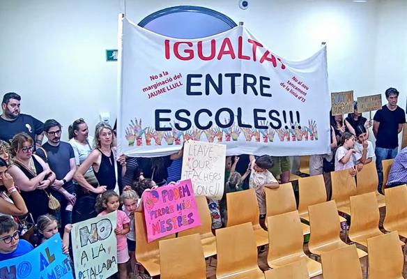 Concentraci&oacute; Escola Jaume Llull