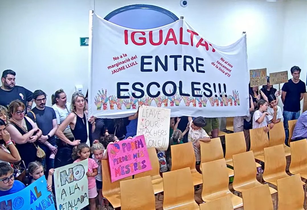 Concentraci� Escola Jaume Llull